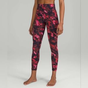 Lululemon Align High-Rise Pant 28" Intensity Pink Blossom Multi ITPB